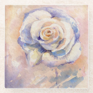 Rose Glass Coaster