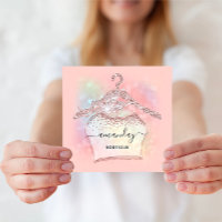 Rose Glitter Holographic Cloth Hanger Fashion