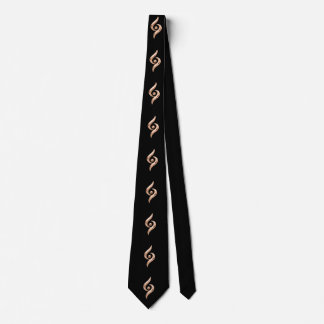 Rose Gold Abstract Tie