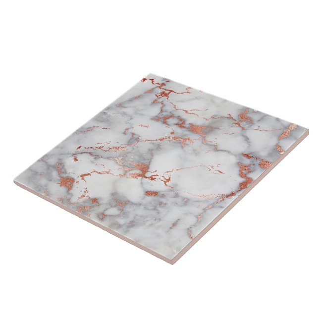 rose gold and grey marble tile (Side)