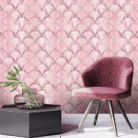 Rose Gold Art Deco Luxury Pattern