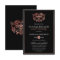 Rose Gold & Black Masquerade Sweet 16 Typography