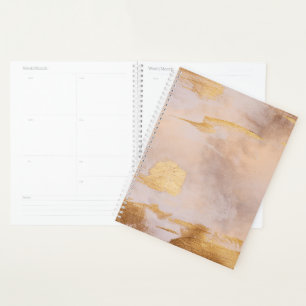 Rose Gold Blush and Gold Texture