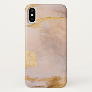Rose Gold Blush and Gold Texture Case-Mate iPhone Case