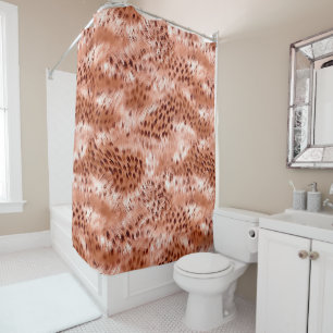 Rose Gold Blush Pink Leopard