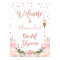 Rose Gold Brunch Bubbly Bridal Shower Welcome Sign