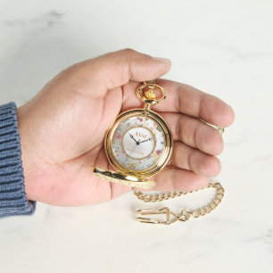 Rose Gold Butterfly Garden eWatch Watch