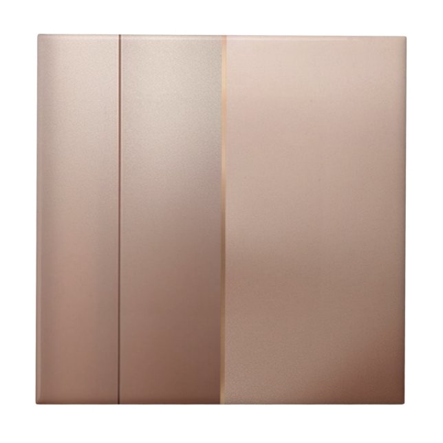 Rose gold Ceramic Tile (Front)