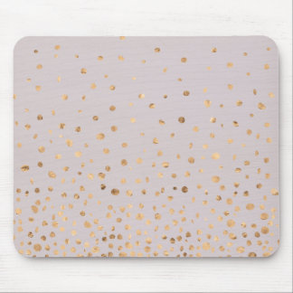 Rose Gold Champagne Bubbles Mousepad