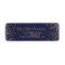 Rose gold confetti navy blue typography wedding