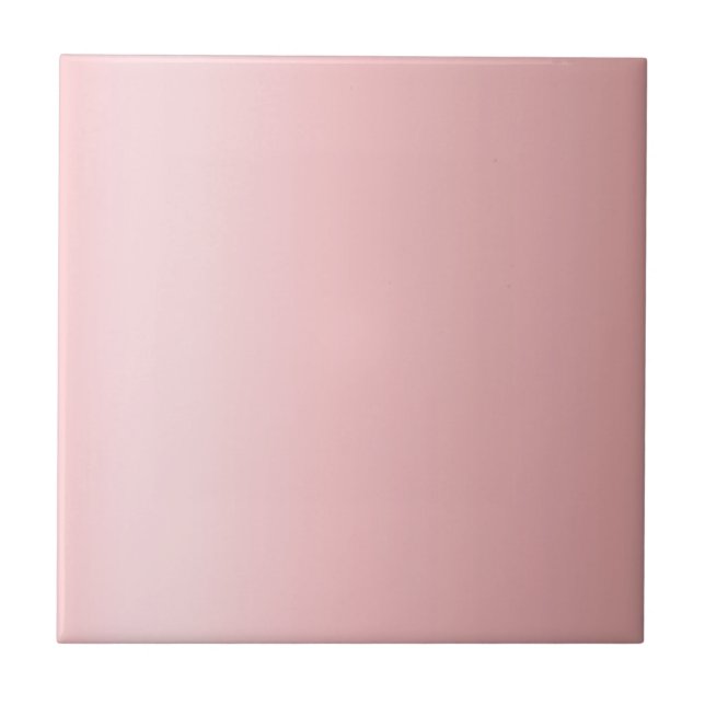 Rose Gold Custom Image Template Elegant Rosegold Tile (Front)