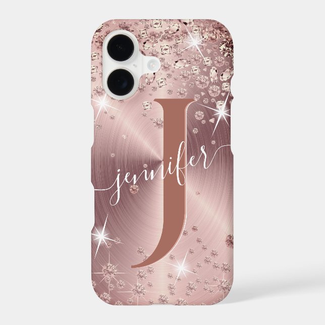Rose Gold Diamonds - Personalized   (Back)