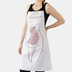 Rose Gold Doula & Postpartum Birth Coach Apron