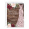 Rose Gold Dress Blush Red Rustic Bridal Shower