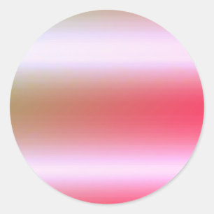 Rose Gold Elegant Blank Template Classic Round Sticker