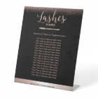 Rose Gold Eyelash Extensions Beauty Salon