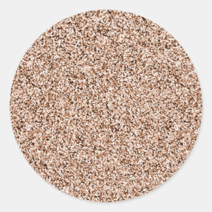 Rose Gold Faux Glitter Envelope Seals