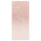 Rose gold faux glitter pink ombre wedding menu