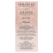 Rose gold faux glitter pink ombre wedding menu