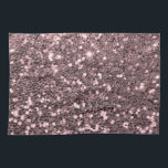 Rose Gold Faux Glitter Sparkles Kitchen Towel<br><div class="desc">Glamourous large rose gold faux glitter.
PLEASE NOTE:  These are flat printed graphics - no raised parts.</div>