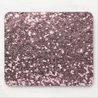 Rose Gold Faux Glitter Sparkles