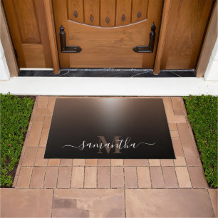 Rose Gold Foil Doormat