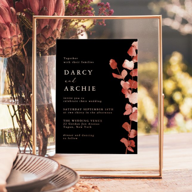 Rose Gold Foil Eucalyptus Wedding (Creator Uploaded)