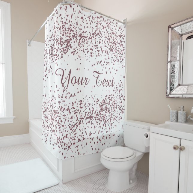 Rose Gold glitter confetti (In Situ)