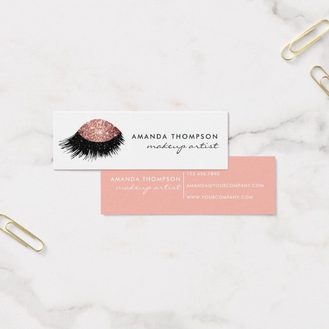 Rose Gold Glitter Eyes (Office)