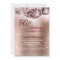 Rose Gold Glitter Glam 50 and Fabulous Disco Ball