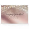 Rose Gold Glitter Lights Wedding