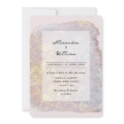 Rose Gold Glitter Modern Pastel Purple Weddings