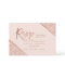 Rose gold glitter script blush pink rsvp wedding 2