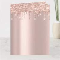 Rose Gold Glitter Spark Drips Simply Bridal Beauty