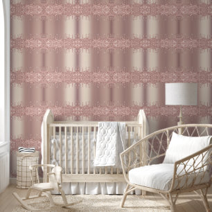 Rose Gold Glitter Sparkly Wallpaper
