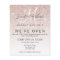 Rose Gold Glitter We're Open Salon COVID Safe