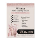 Rose Gold House Cleaning Service Housekeeping