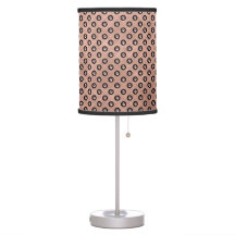 Rose Gold Lamp Paw Print