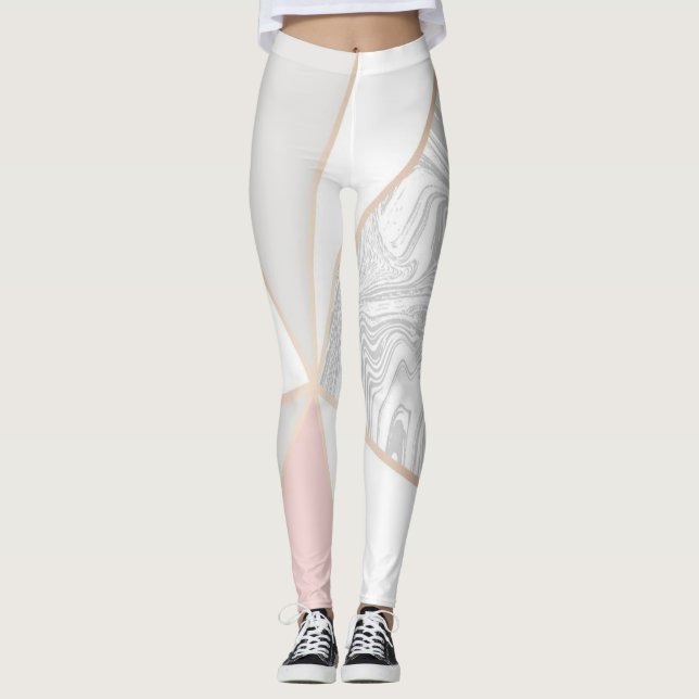 Rose gold Leggings (Front)