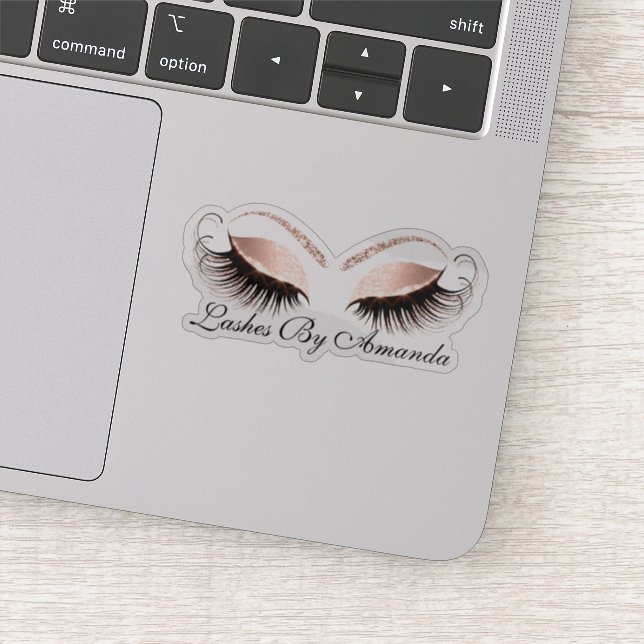 Rose Gold Makeup Artist Lashes Extension Studio (Detail)