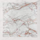 Rose Gold Marble Trinket Tray