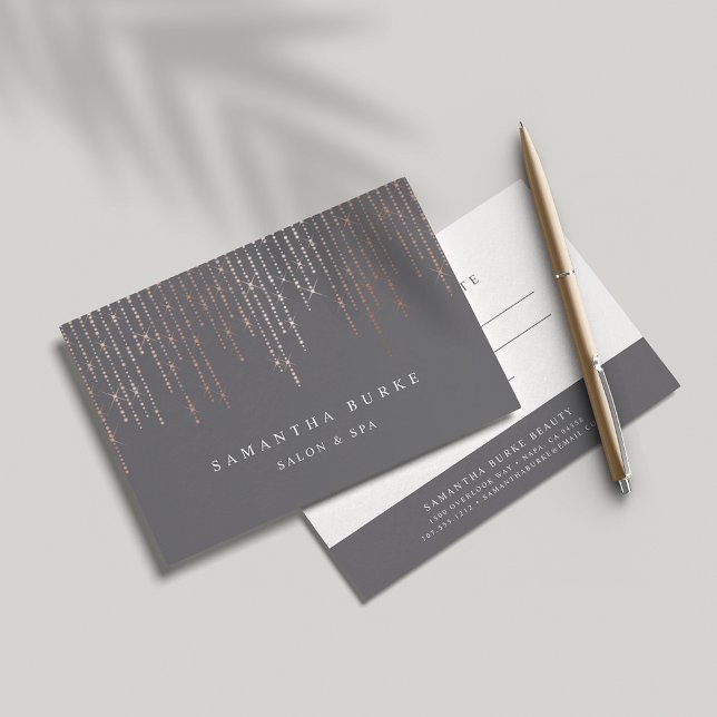 Rose Gold Marquee Gift Certificate (Creator Uploaded)