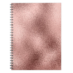 Rose Gold Metallic: Vintage Shine. Notebook