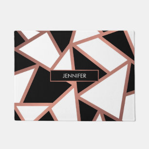 Rose Gold Mosaic Doormat