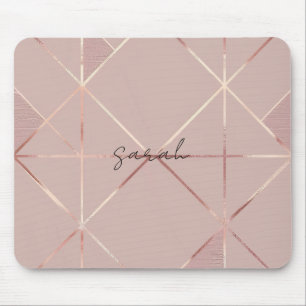 Rose Gold Mouse Pad