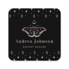 Rose Gold Mystic Moth Butterfly Celestial Moon