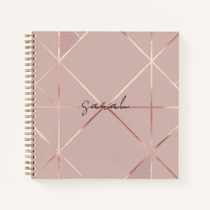 Rose Gold Notebook