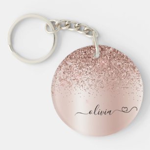 Rose Gold - Parties scintillant rose pâle Nom du m