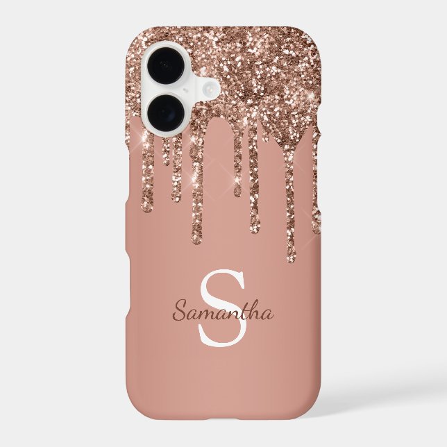 Rose Gold Parties scintillant Sparkle Drift Nom du (Verso)
