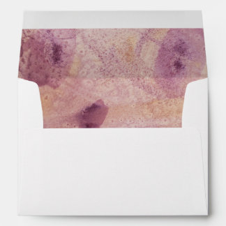 Rose-Gold Peacock Envelope